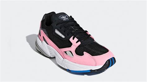 adidas falcon black and pink.